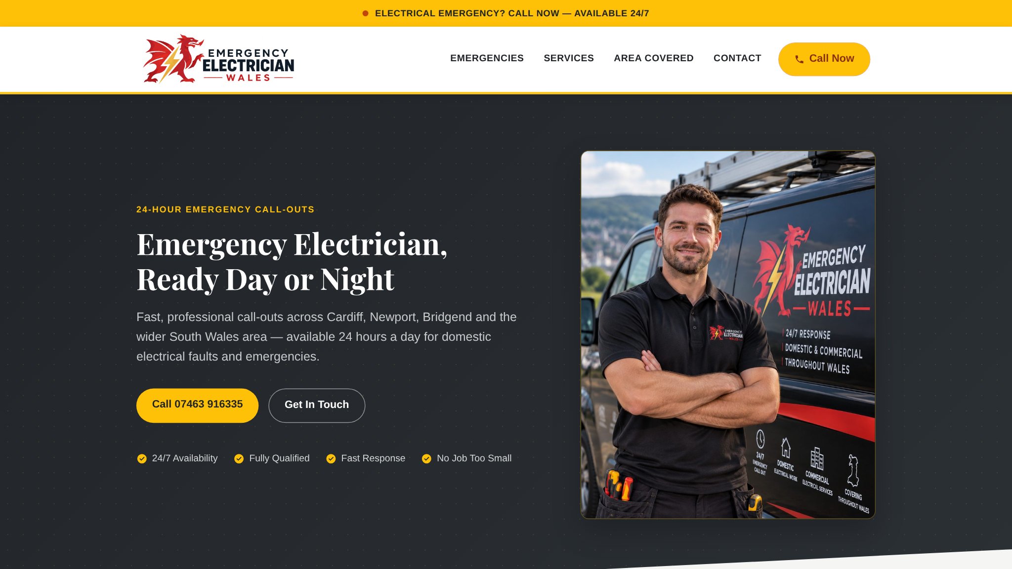 Emergency Electrician Wales